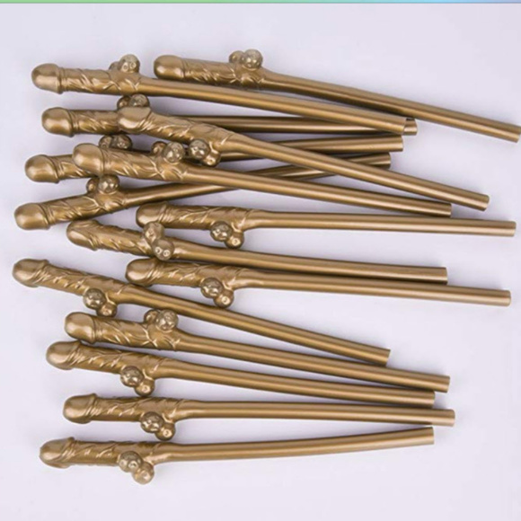 Adult theme Bachelorette Party Drinking Straws - Picture 6 of 6